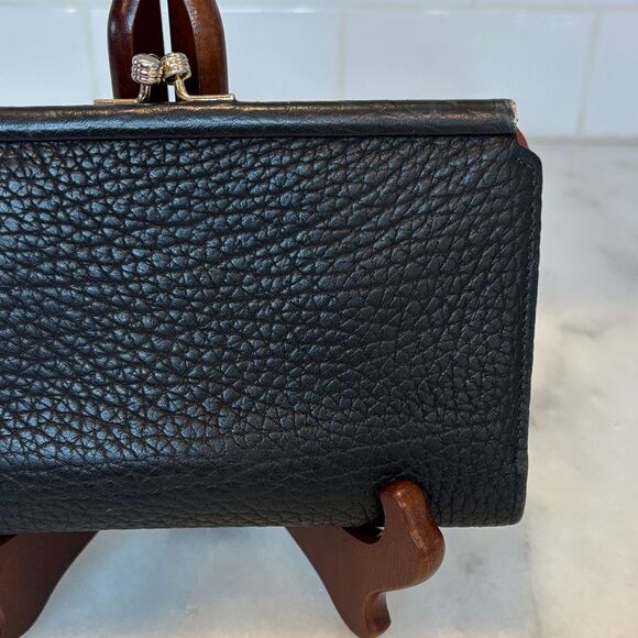 Dooney & Bourke Vintage Pebbled Leather Full Sized Wallet with Checkbook Holder - Picture 6 of 16